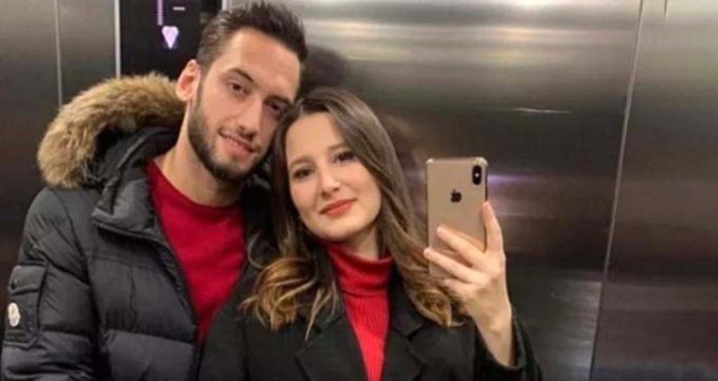عکس همسر هاکان چالهان اوغلو