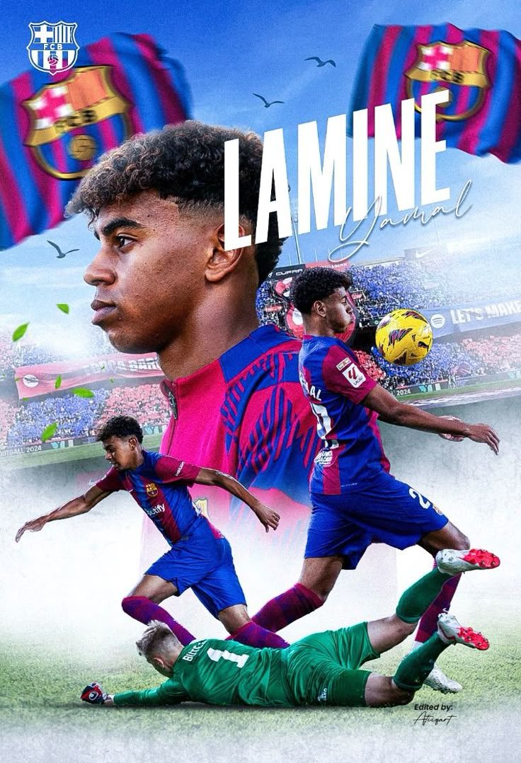 Lamine Yamal‎ wallpaper hd