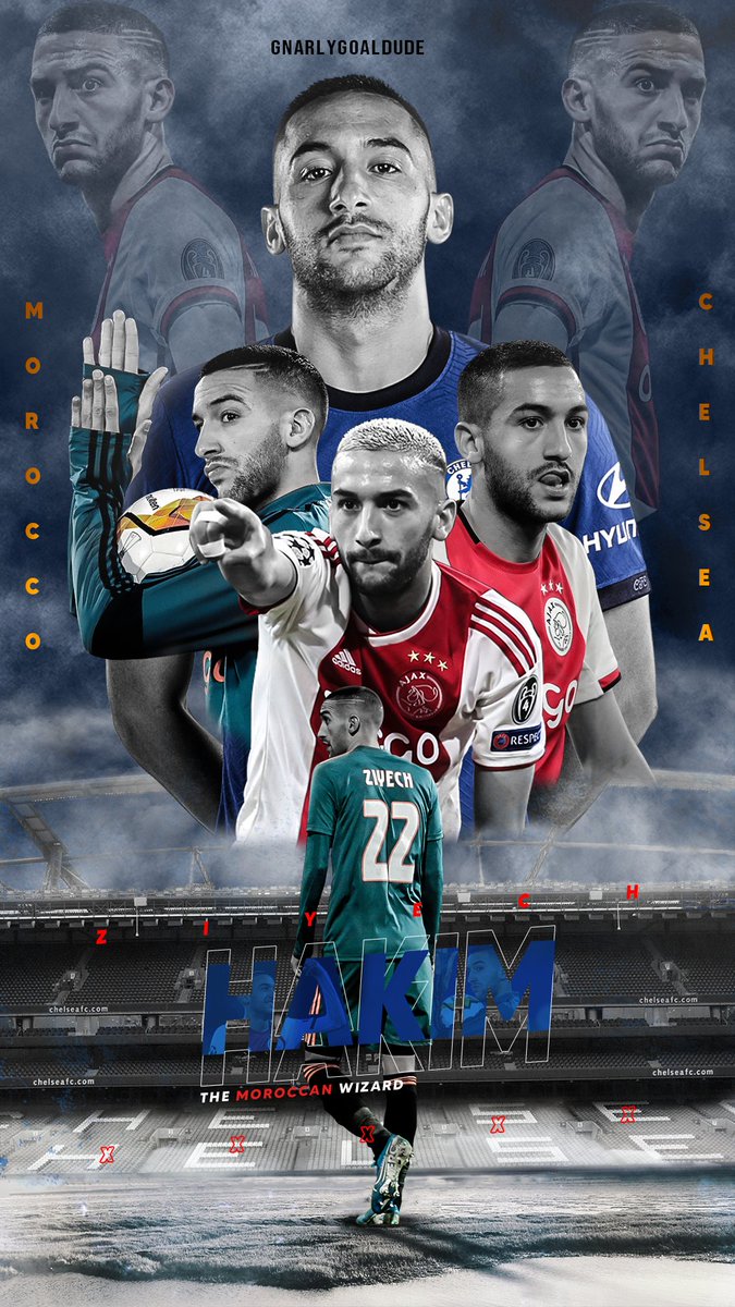 Hakim Ziyech wallpaper for phone