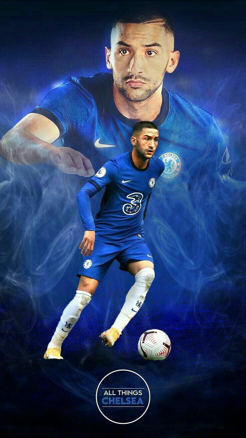 Hakim Ziyech wallpaper 4k