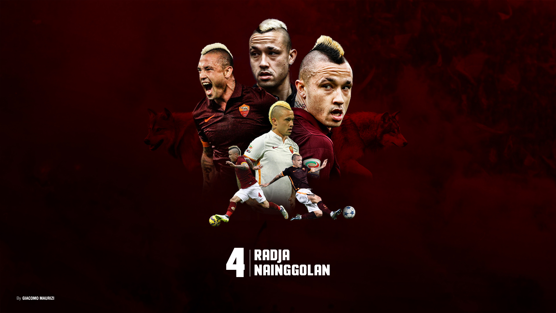 wallpaper Radja Nainggolan