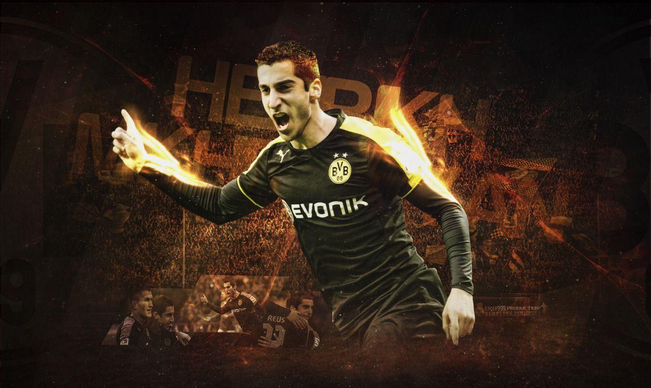 wallpaper for laptop Henrikh Mkhitaryan