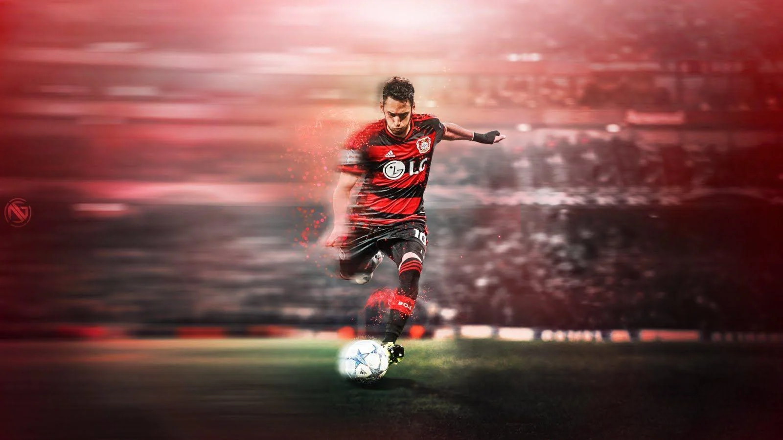 wallpaper for phone Hakan Çalhanoğlu