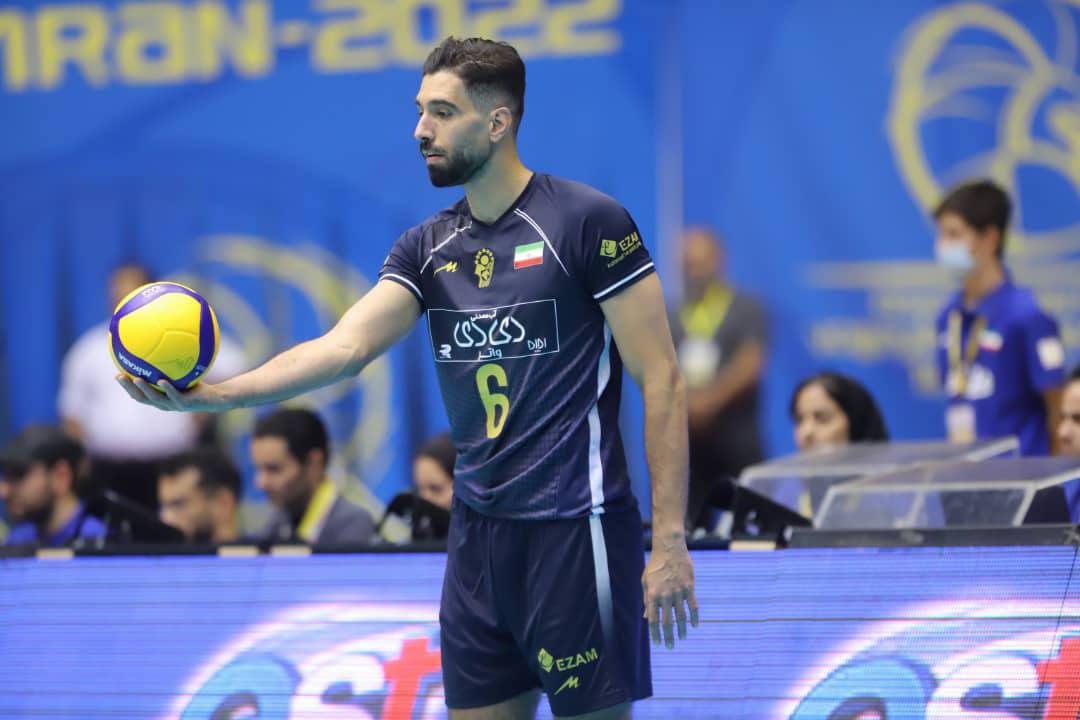 عکس سید محمد موسوی والیبالیست