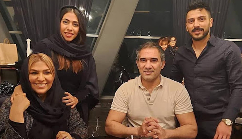 عکس خانوادگی احمدرضا عابدزاده