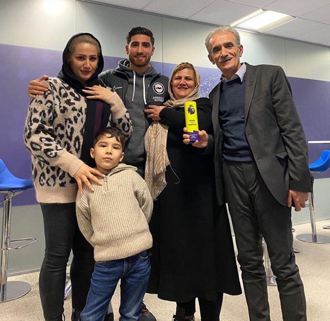 عکس خانوادگی علیرضا جهانبخش
