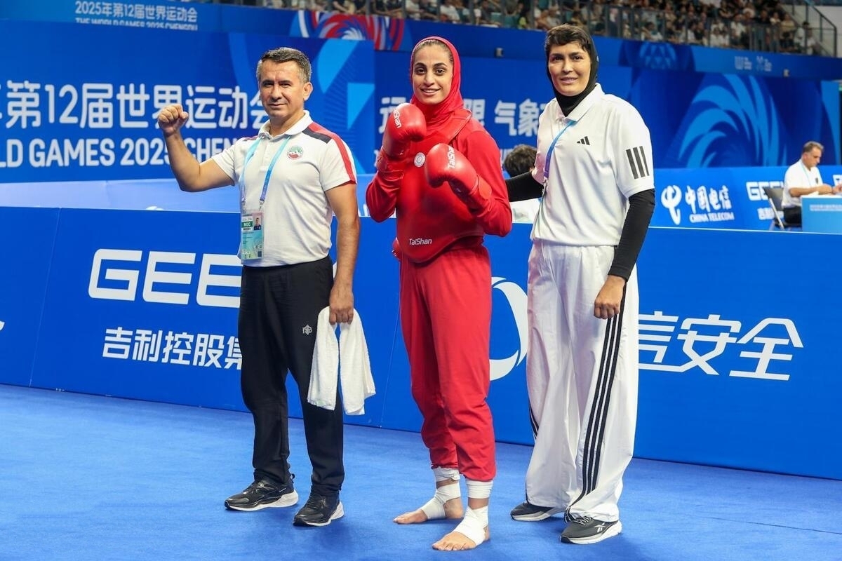 عکس یاسمن باقرزاده ووشو