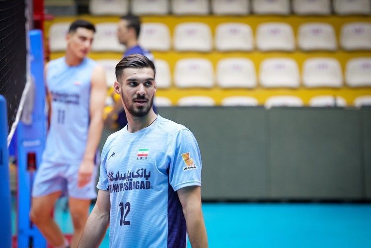 بازیکنان تیم ملی والیبال جوانان ایران