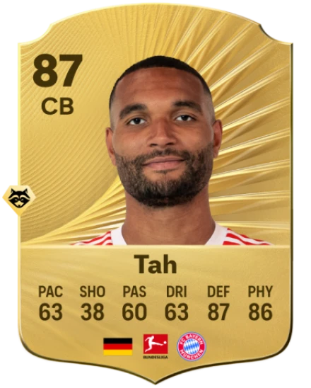 ریتینگ یوناتان تاه در FC 26
