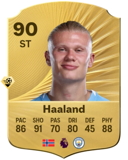 ریتینگ ارلینگ هالند fc26
