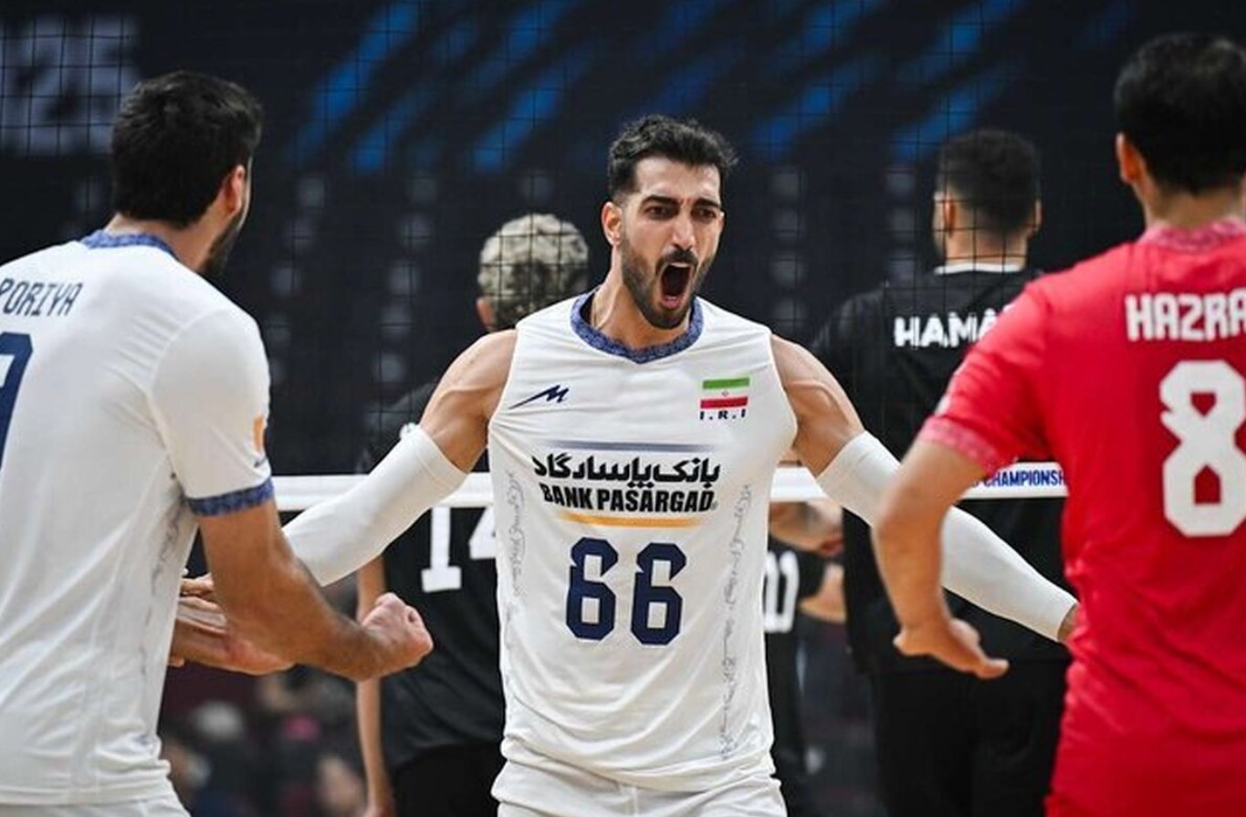 والیبال ایران تونس