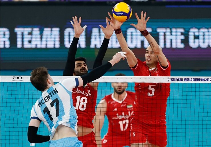 والیبال ایران مصر