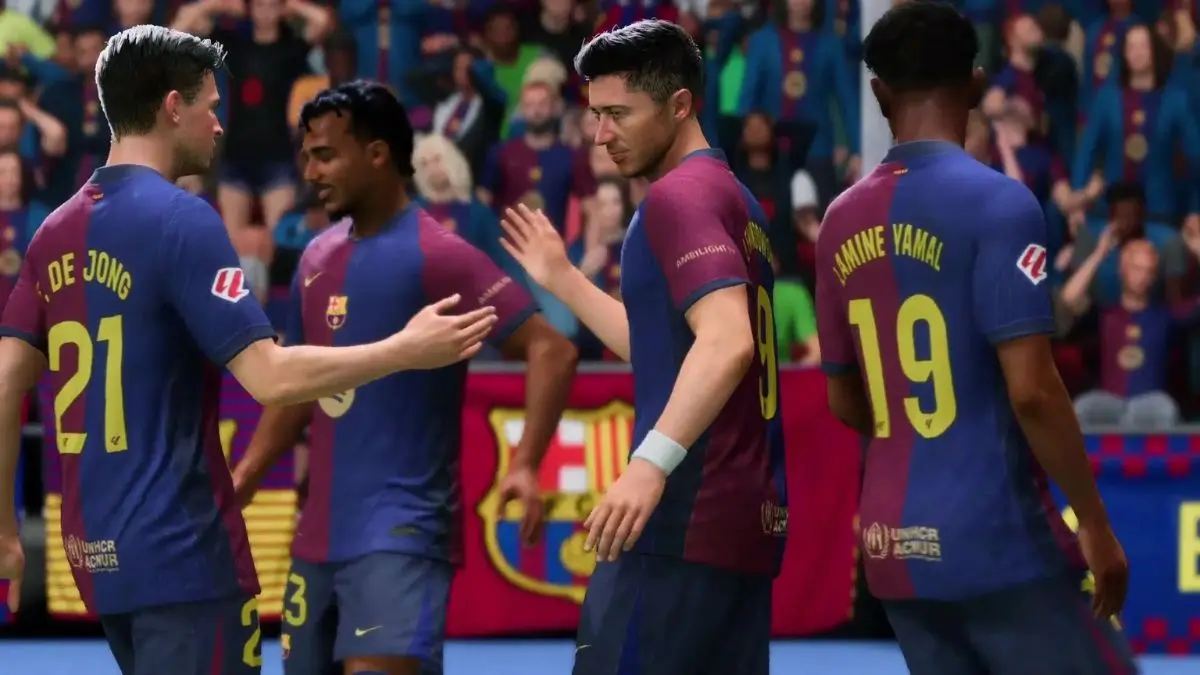 ریتینگ بارسلونا در fc 26