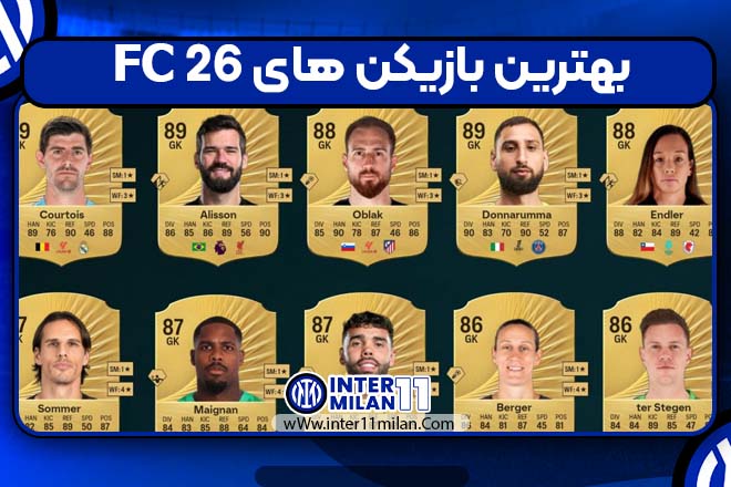 FC 26 بهترین بازیکن های
