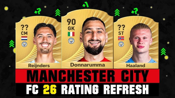 بهترین بازیکنان منچسترسیتی در fc26