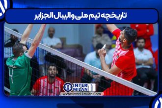 تاریخچه تیم ملی والیبال الجزایر