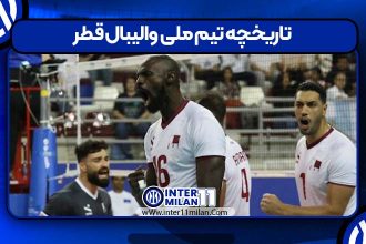 تاریخچه تیم ملی والیبال قطر