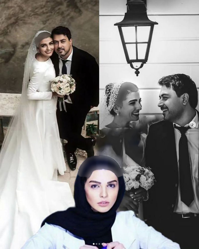 عکس‌های عروسی سیما خضرآبادی