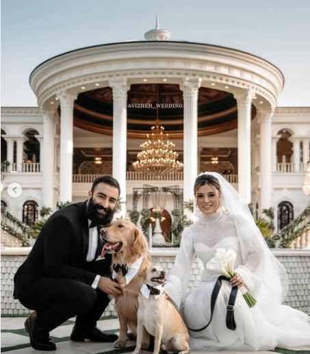 شیدا خلیق عکس عروسی