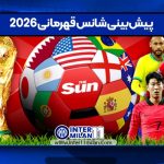 پیش‌بینی شانس قهرمانی 2026
