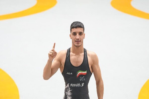 عکس ابراهیم خواری کشتی