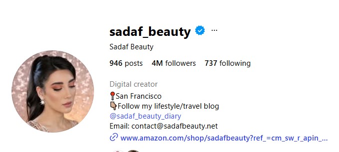 عکس بلاگر صدف بیوتی