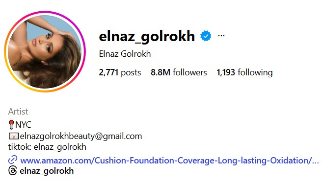 عکس بلاگر الناز گلرخ